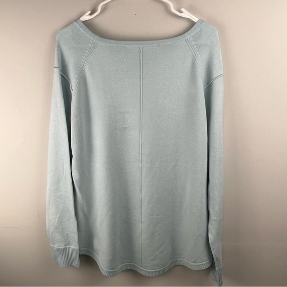 French Connection Della Vhari crew neck cashmere soft sweater Size L - Picture 5 of 8